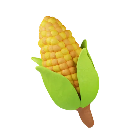 Corn  3D Icon