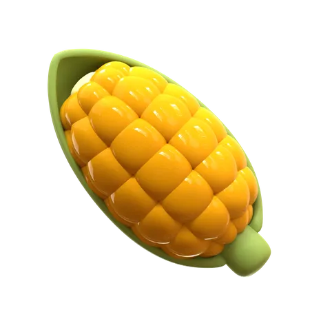 Corn  3D Icon