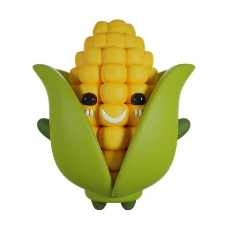 Corn  3D Icon