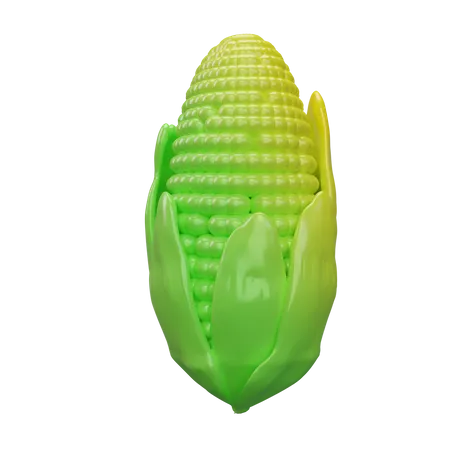 Corn  3D Icon