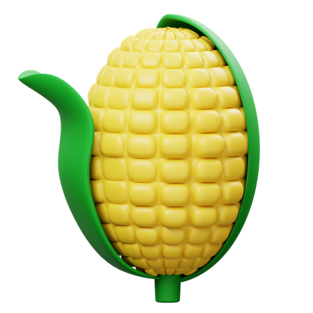 Corn  3D Icon