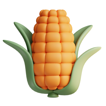 Corn  3D Icon