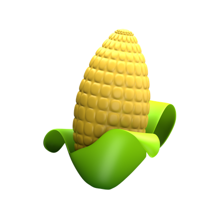 Corn  3D Icon