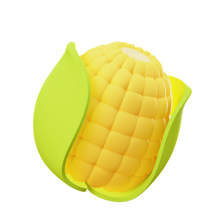 Corn  3D Icon