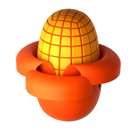 Corn  3D Icon