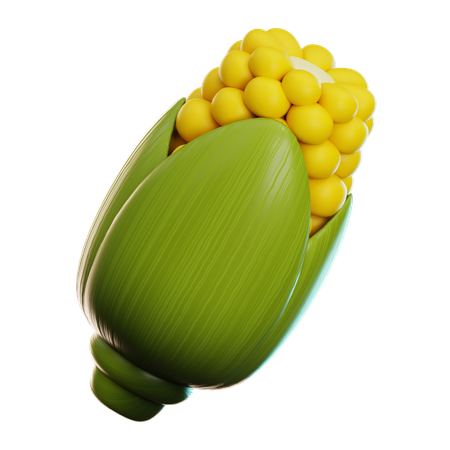 Corn  3D Icon