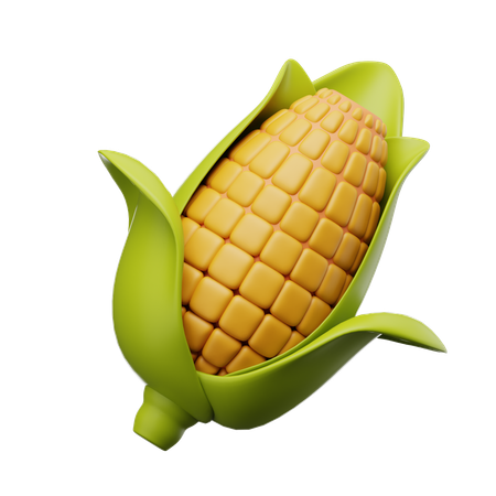 Corn  3D Icon
