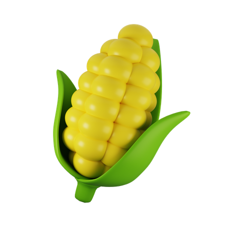 Corn  3D Icon