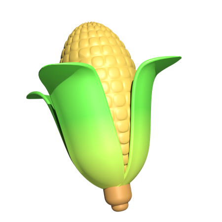 Corn  3D Icon
