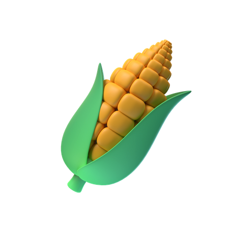Corn  3D Icon