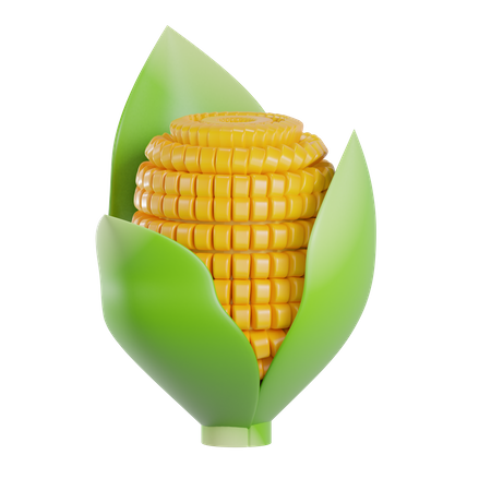 Corn  3D Icon