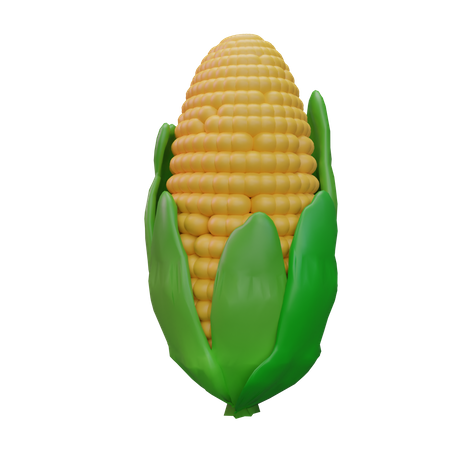 Corn  3D Icon