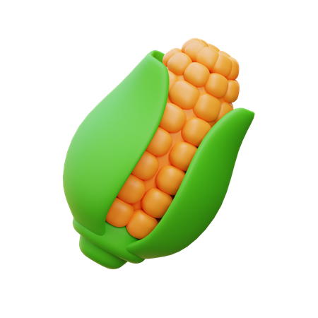 Corn  3D Icon