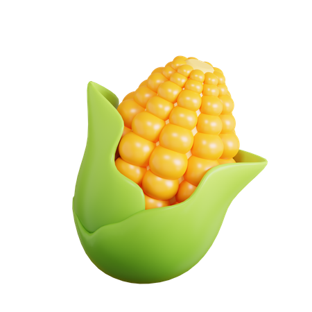 Corn  3D Icon