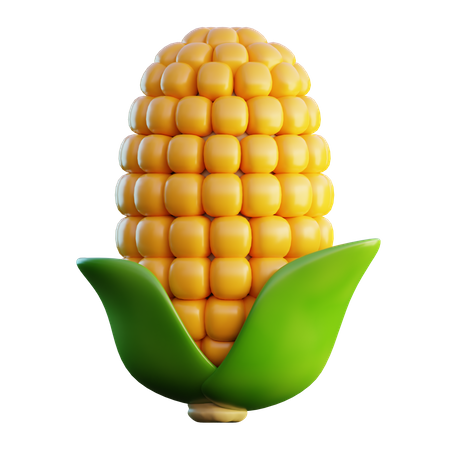 Corn  3D Icon