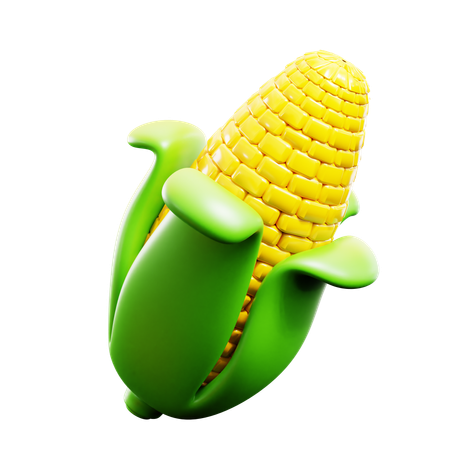 Corn  3D Icon