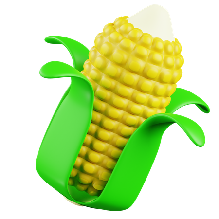 Corn  3D Icon