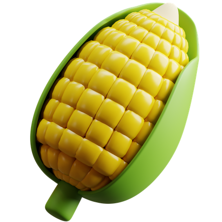 Corn  3D Icon