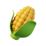 corn 3d logo