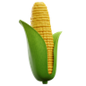 corn 3d logo