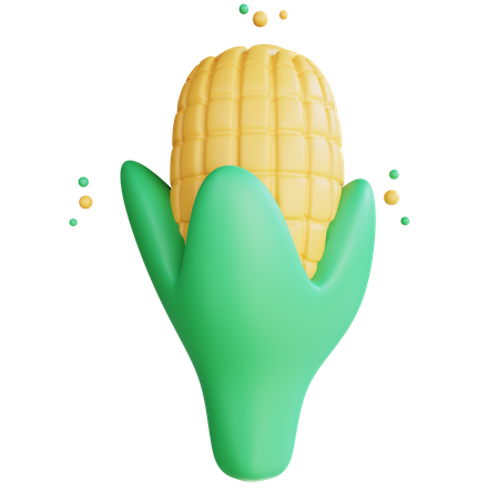 Corn  3D Icon