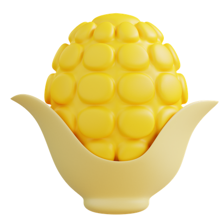 Corn  3D Icon