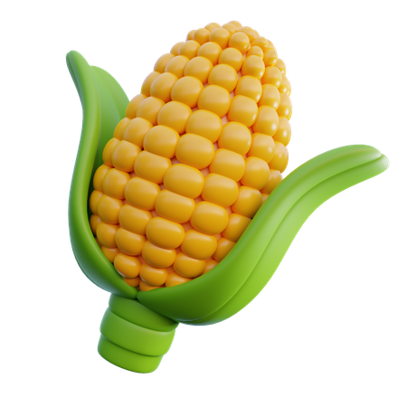 Corn plant  3D Icon