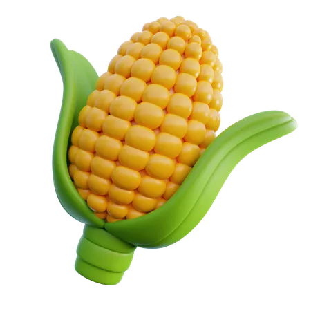 Corn plant  3D Icon