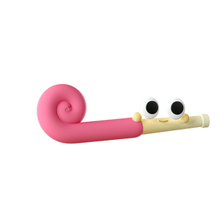 Corne de fête  3D Icon