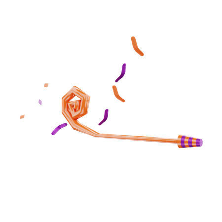 Corne de fête  3D Icon