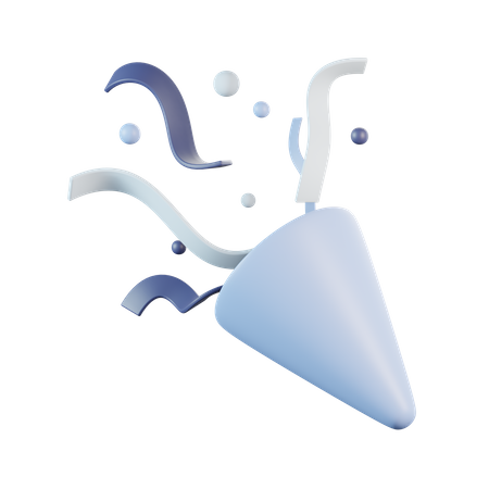 Corne de fête  3D Icon