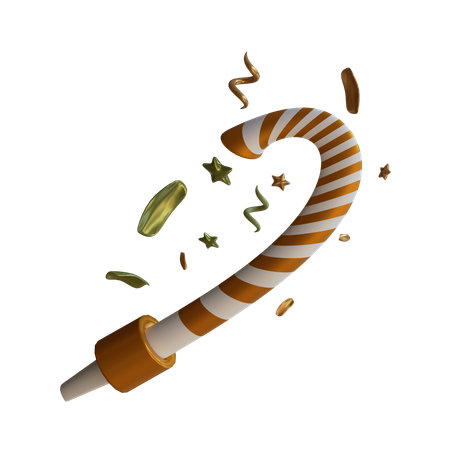 Corne de fête  3D Icon