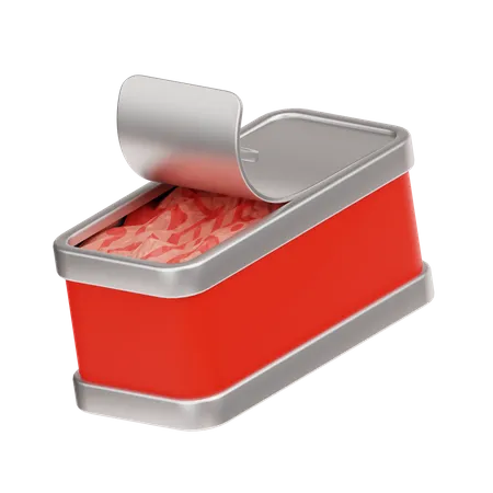 Corned Beef Icon 3 D Illustration 3D Icon