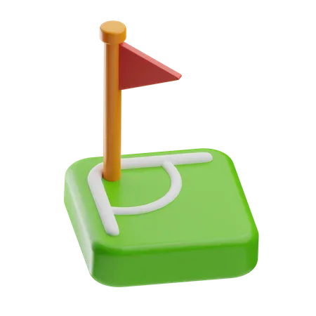 Corner  3D Icon