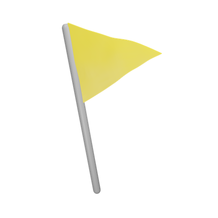 Corner Ball Flag  3D Icon