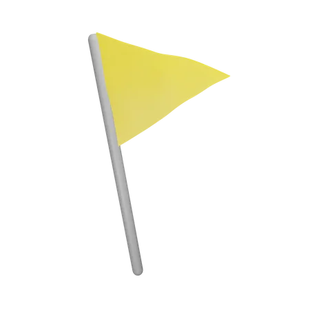 Corner Ball Flag  3D Icon