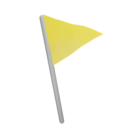 Corner Ball Flag  3D Icon