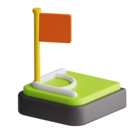 Corner Kick  3D Icon