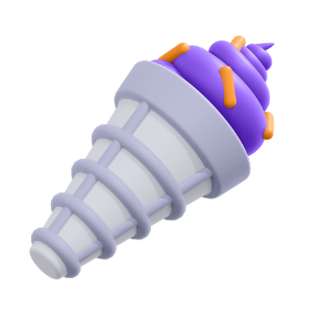 Cornet de glace  3D Icon