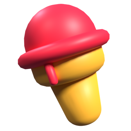 Cornet de glace  3D Icon