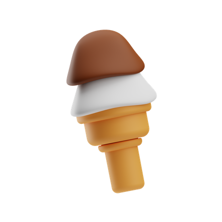 Cornet de glace  3D Icon