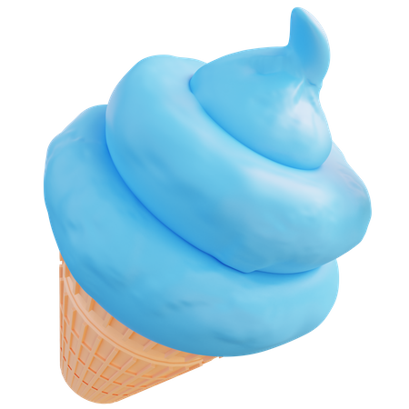 Cornet de glace  3D Icon