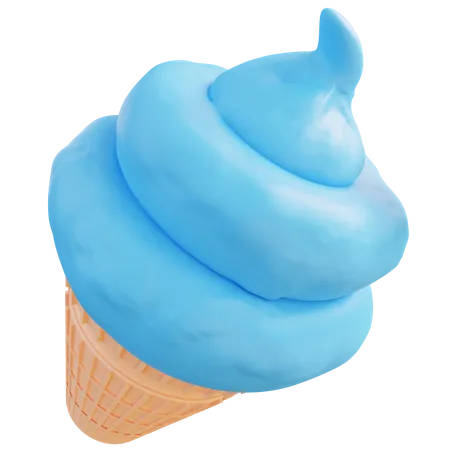 Cornet de glace  3D Icon