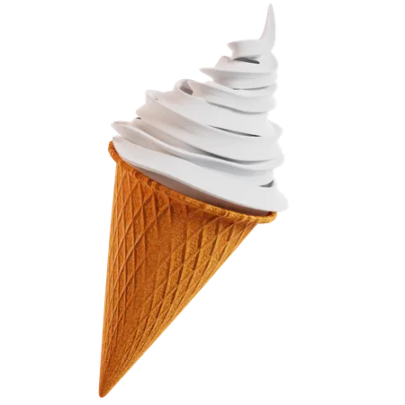 Cornet de glace  3D Icon