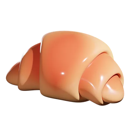 Brioche  3D Icon