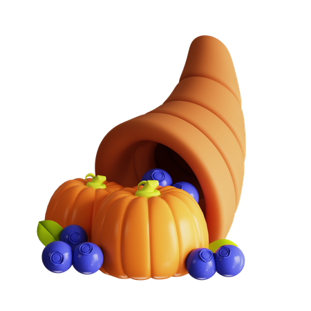 Cornucopia  3D Icon