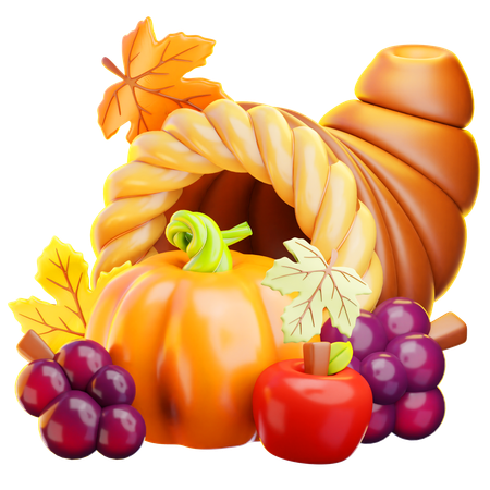 Cornucopia  3D Icon