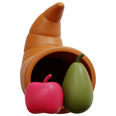 Cornucopia  3D Icon