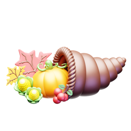 Cornucopia  3D Icon