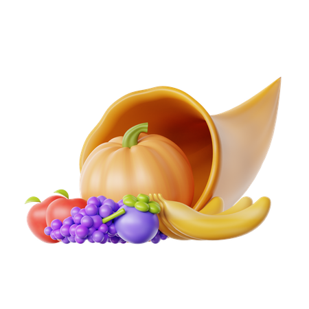 Cornucopia  3D Icon